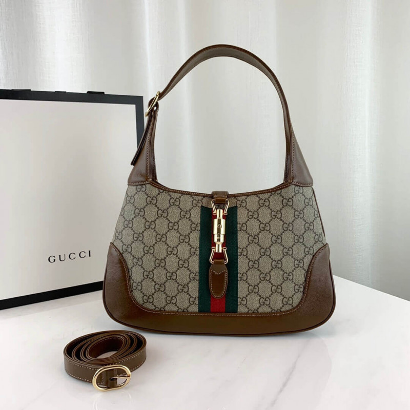 Wholesale Luxury Gucci Jackie 1961 Small Hobo Bag 636706 - Image 3