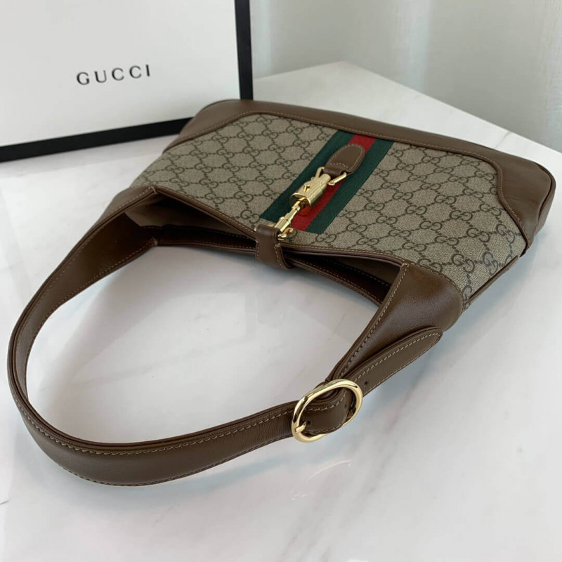 Wholesale Luxury Gucci Jackie 1961 Small Hobo Bag 636706 - Image 6