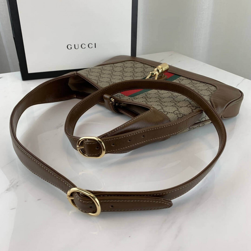 Wholesale Luxury Gucci Jackie 1961 Small Hobo Bag 636706 - Image 7