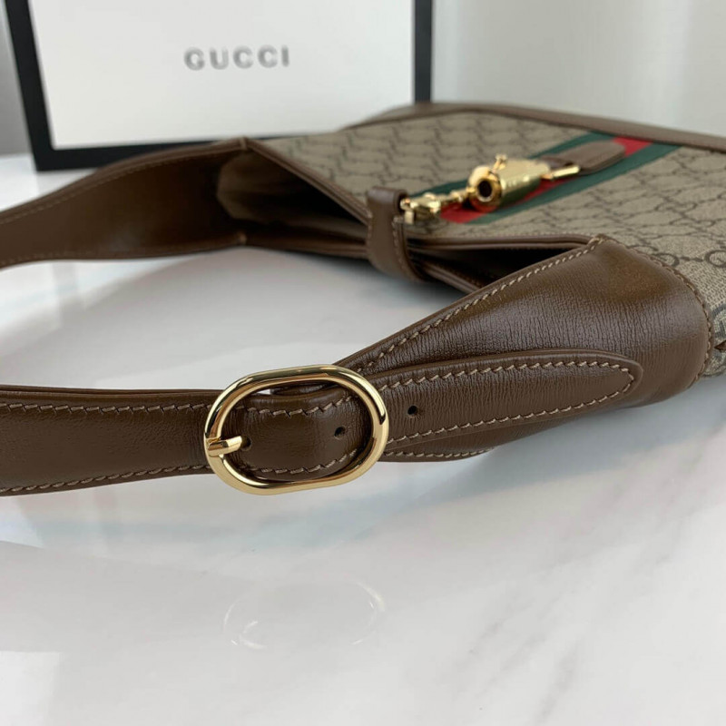 Wholesale Luxury Gucci Jackie 1961 Small Hobo Bag 636706 - Image 8
