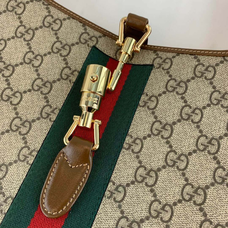 Wholesale Luxury Gucci Jackie 1961 Small Hobo Bag 636706 - Image 9