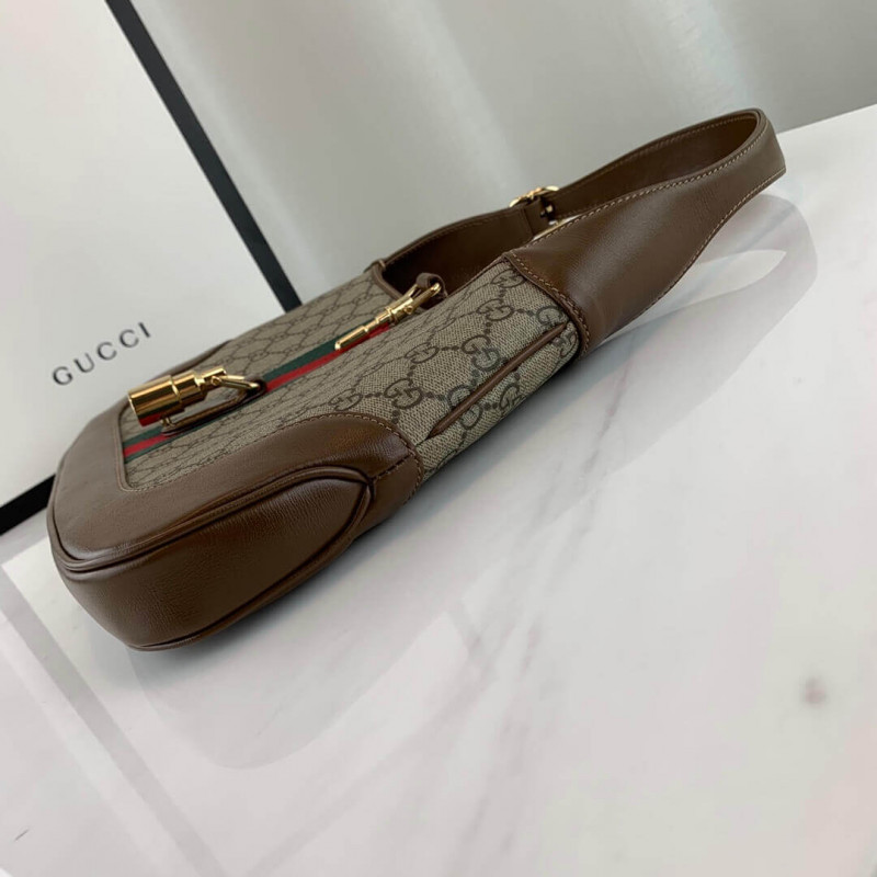 Wholesale Luxury Gucci Jackie 1961 Small Hobo Bag 636706 - Image 10
