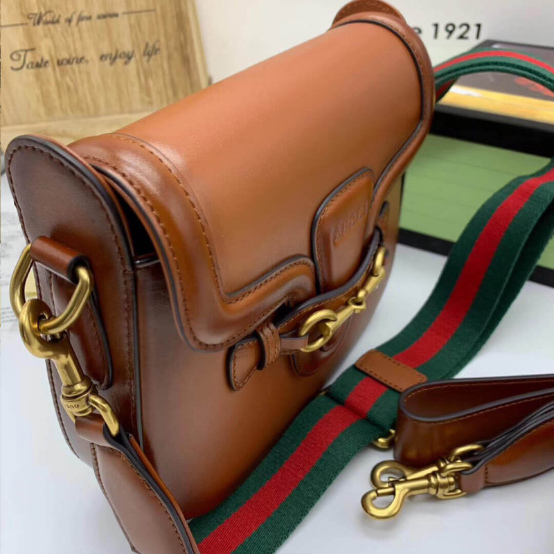Wholesale Luxury Gucci Lady Web Calfskin Leather Shoulder Bag 384821 - Image 4