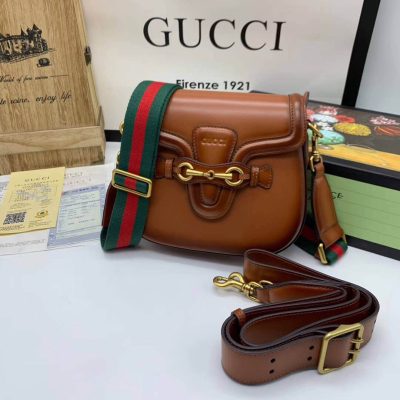 Wholesale Luxury Gucci Lady Web Calfskin Leather Shoulder Bag 384821