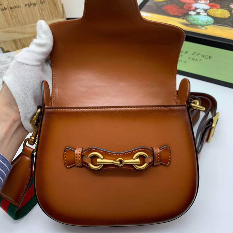 Wholesale Luxury Gucci Lady Web Calfskin Leather Shoulder Bag 384821 - Image 6