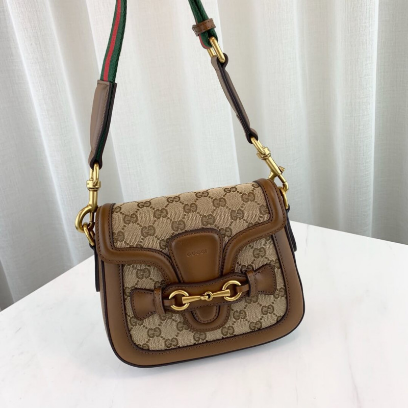 Wholesale Luxury Gucci Lady Web Original Gg Shoulder Bag 384821 - Image 6