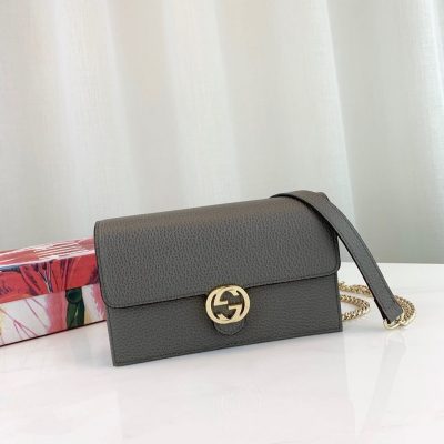 Alternative view of Wholesale Luxury Gucci Leather Interlocking Gg Crossbody Bag 510314