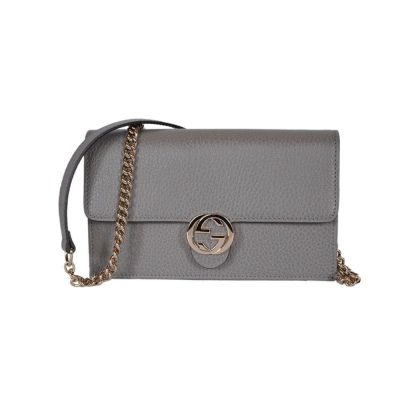 Wholesale Luxury Gucci Leather Interlocking Gg Crossbody Bag 510314