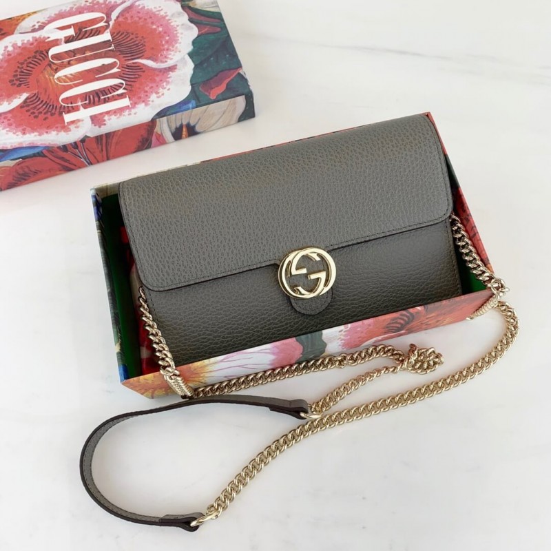 Wholesale Luxury Gucci Leather Interlocking Gg Crossbody Bag 510314 - Image 10