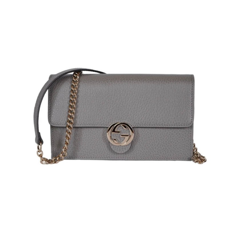 Wholesale Luxury Gucci Leather Interlocking Gg Crossbody Bag 510314