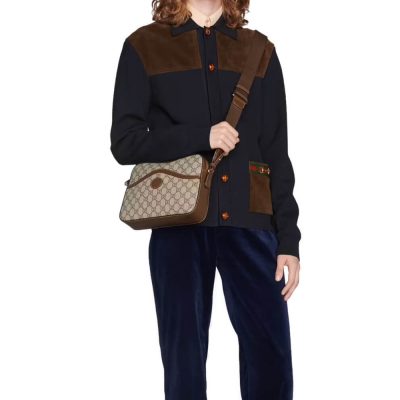Alternative view of Wholesale Luxury Gucci Messenger Bag With Interlocking G 675891