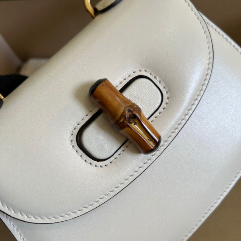 Wholesale Luxury Gucci Mini Top Handle Bag With Bamboo 686864 - Image 8