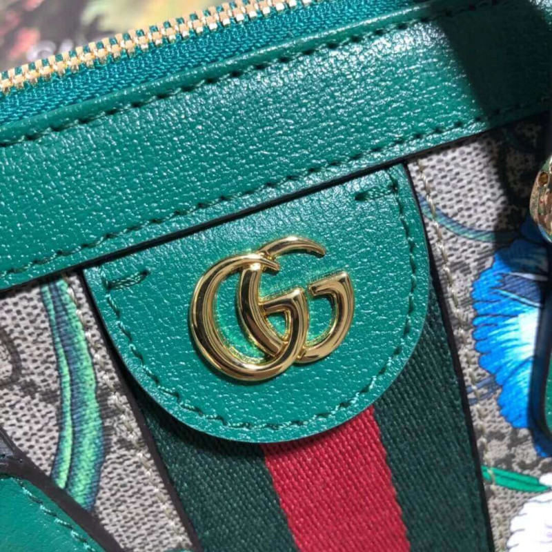 Wholesale Luxury Gucci Ophidia Gg Flora Small Tote Bag 547551 - Image 8