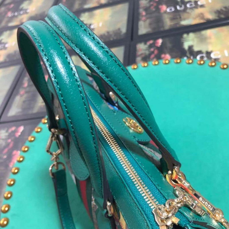 Wholesale Luxury Gucci Ophidia Gg Flora Small Tote Bag 547551 - Image 9