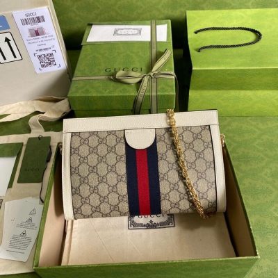 Alternative view of Wholesale Luxury Gucci Ophidia Gg Small Shoulder Bag 503877 White