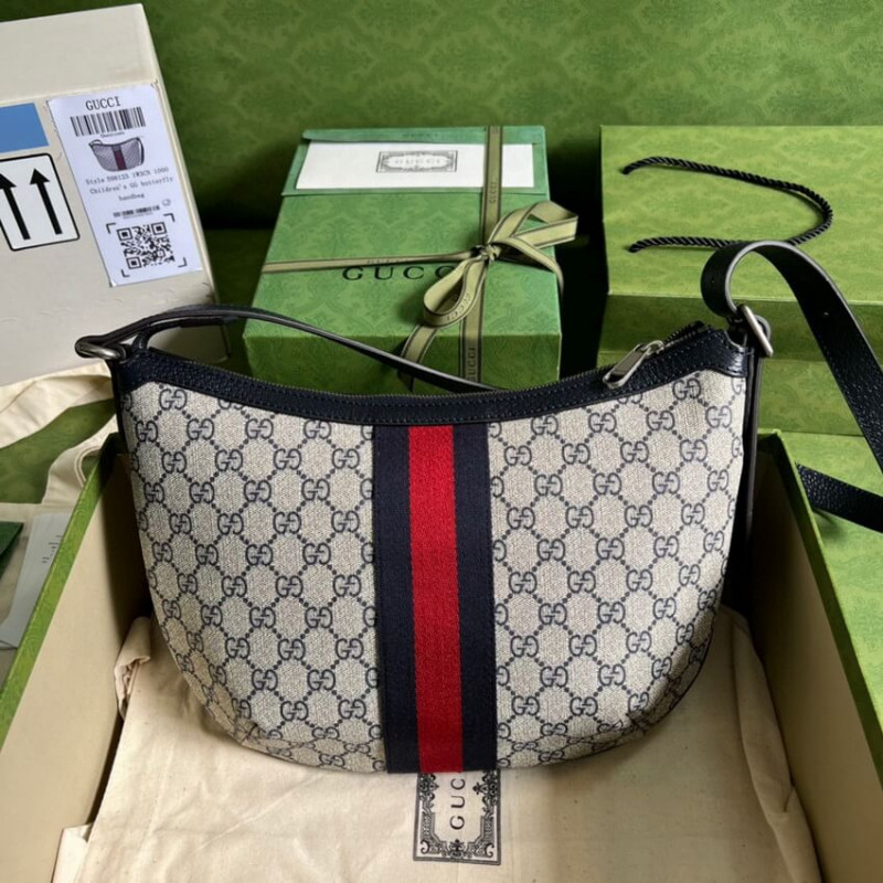 Wholesale Luxury Gucci Ophidia Gg Small Shoulder Bag 598125 In Blue - Image 3