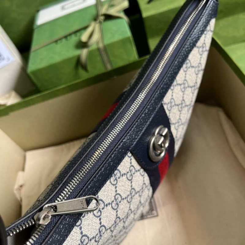 Wholesale Luxury Gucci Ophidia Gg Small Shoulder Bag 598125 In Blue - Image 7