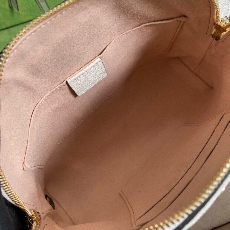 Wholesale Luxury Gucci Ophidia Gg Small Shoulder Bag In White Gg Canvas - Image 6