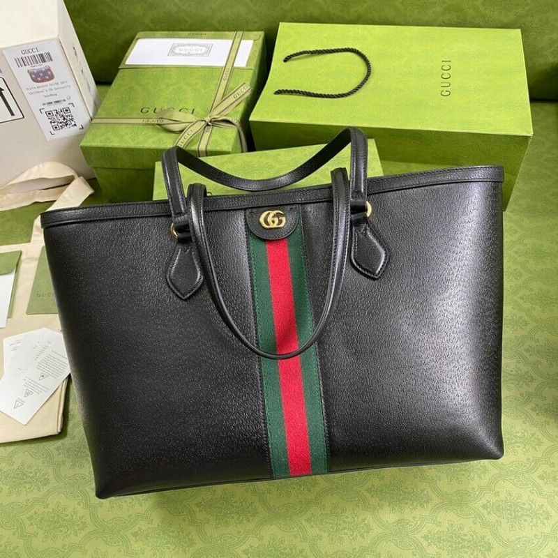 Wholesale Luxury Gucci Ophidia Leather Tote 631685 - Image 3