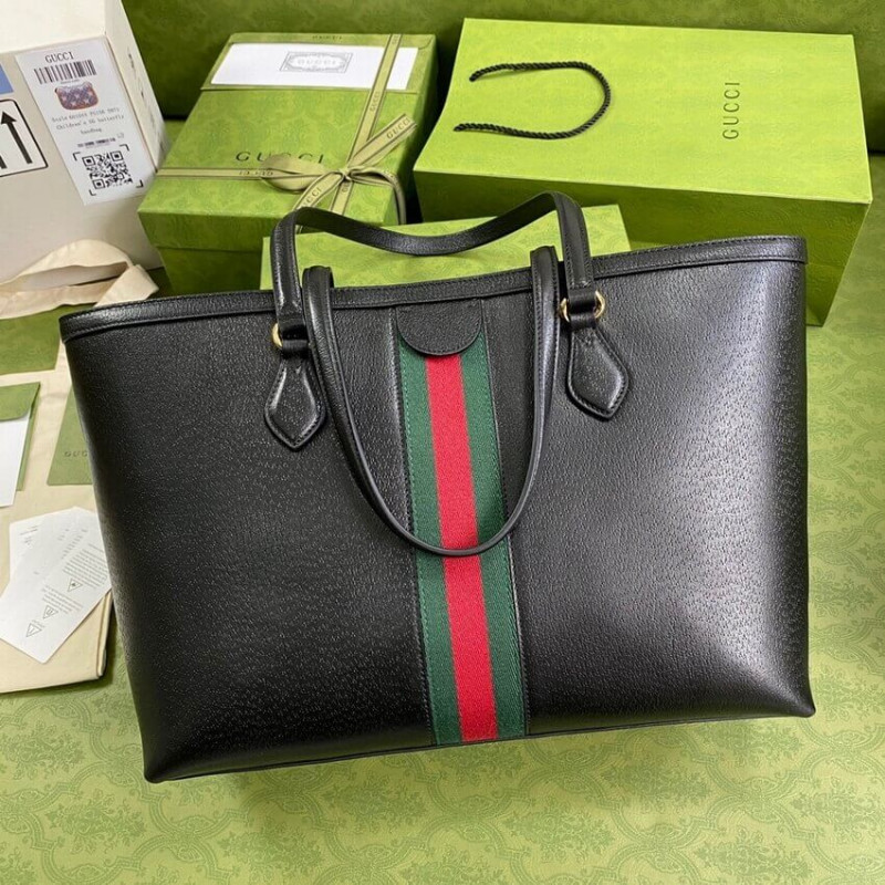 Wholesale Luxury Gucci Ophidia Leather Tote 631685 - Image 4