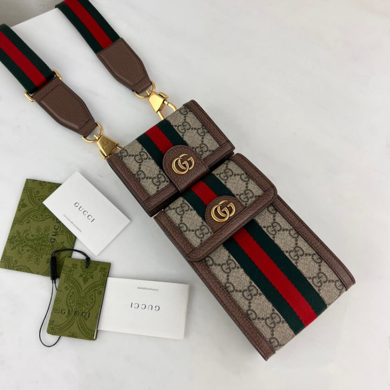 Wholesale Luxury Gucci Ophidia Mini Bag And Detachable Wallet 699173 - Image 4