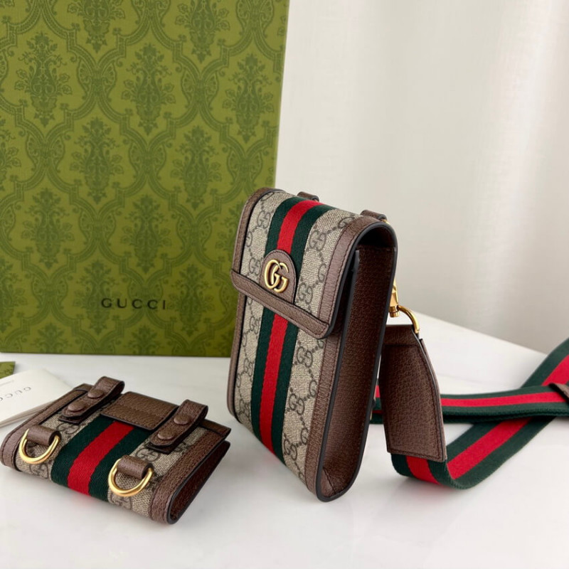 Wholesale Luxury Gucci Ophidia Mini Bag And Detachable Wallet 699173 - Image 6