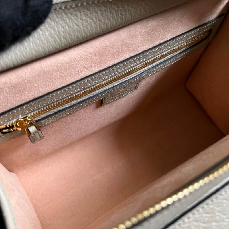 Wholesale Luxury Gucci Ophidia Small Tote With Web 693724 White - Image 9