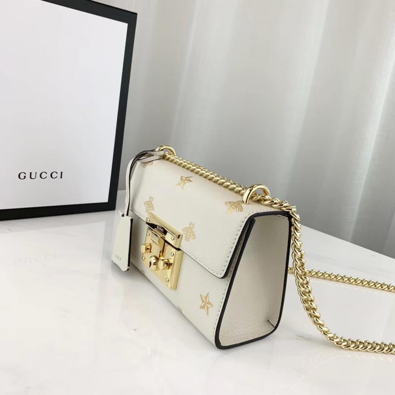 Wholesale Luxury Gucci Padlock Bee Star Small Shoulder Bag 432182 - Image 4