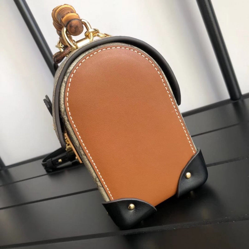 Wholesale Luxury Gucci Padlock Gg Small Bamboo Shoulder Bag 603221 - Image 6