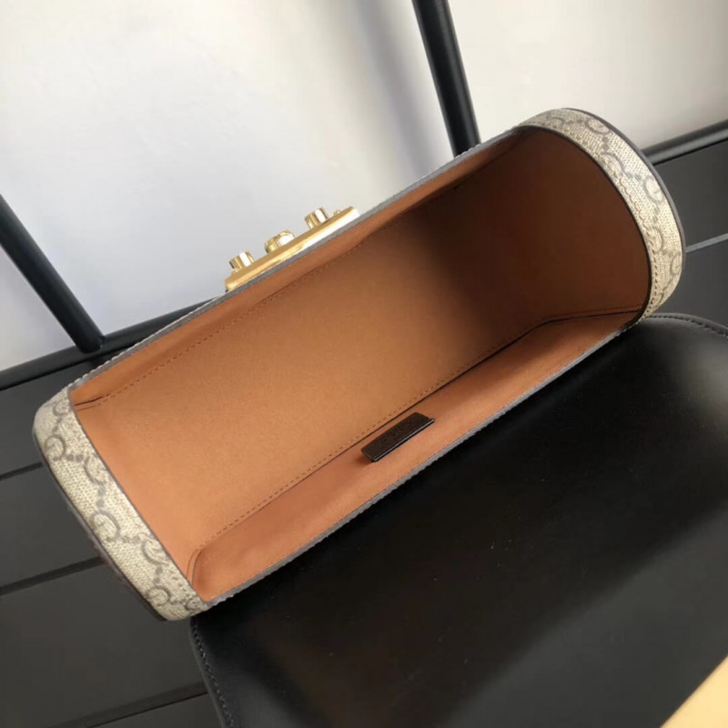 Wholesale Luxury Gucci Padlock Gg Small Bamboo Shoulder Bag 603221 - Image 9