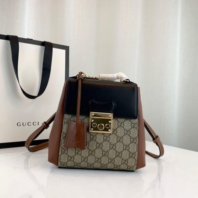 Alternative view of Wholesale Luxury Gucci Padlock Gg Supreme Backpack 498194