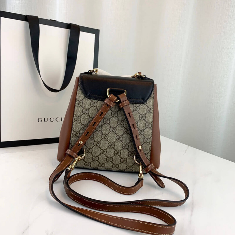 Wholesale Luxury Gucci Padlock Gg Supreme Backpack 498194 - Image 4