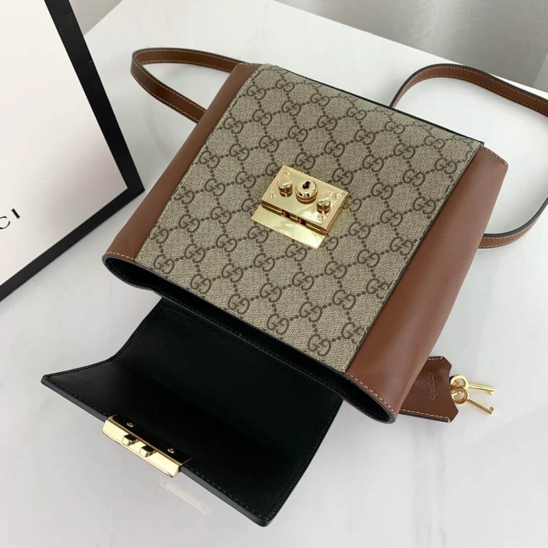 Wholesale Luxury Gucci Padlock Gg Supreme Backpack 498194 - Image 7