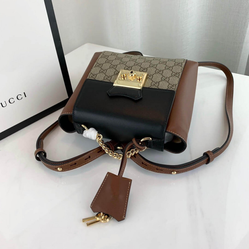 Wholesale Luxury Gucci Padlock Gg Supreme Backpack 498194 - Image 8