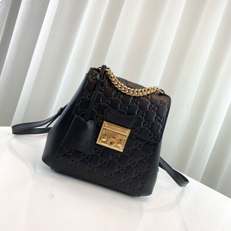 Wholesale Luxury Gucci Padlock Gucci Signature Backpack 498194 - Image 2