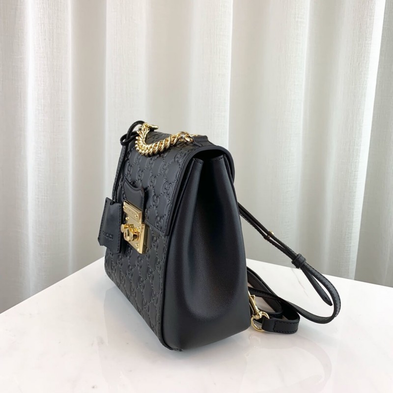Wholesale Luxury Gucci Padlock Gucci Signature Backpack 498194 - Image 4