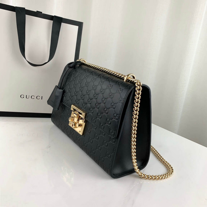 Wholesale Luxury Gucci Padlock Medium Signature Gg Shoulder Bag 409486 - Image 3