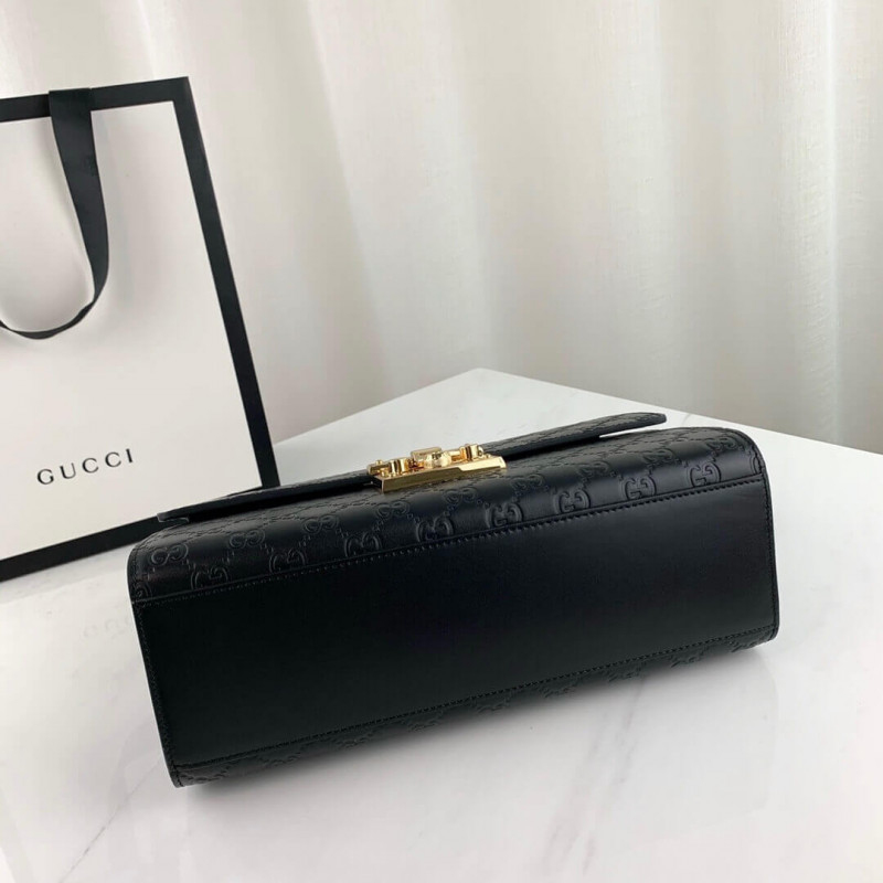 Wholesale Luxury Gucci Padlock Medium Signature Gg Shoulder Bag 409486 - Image 6