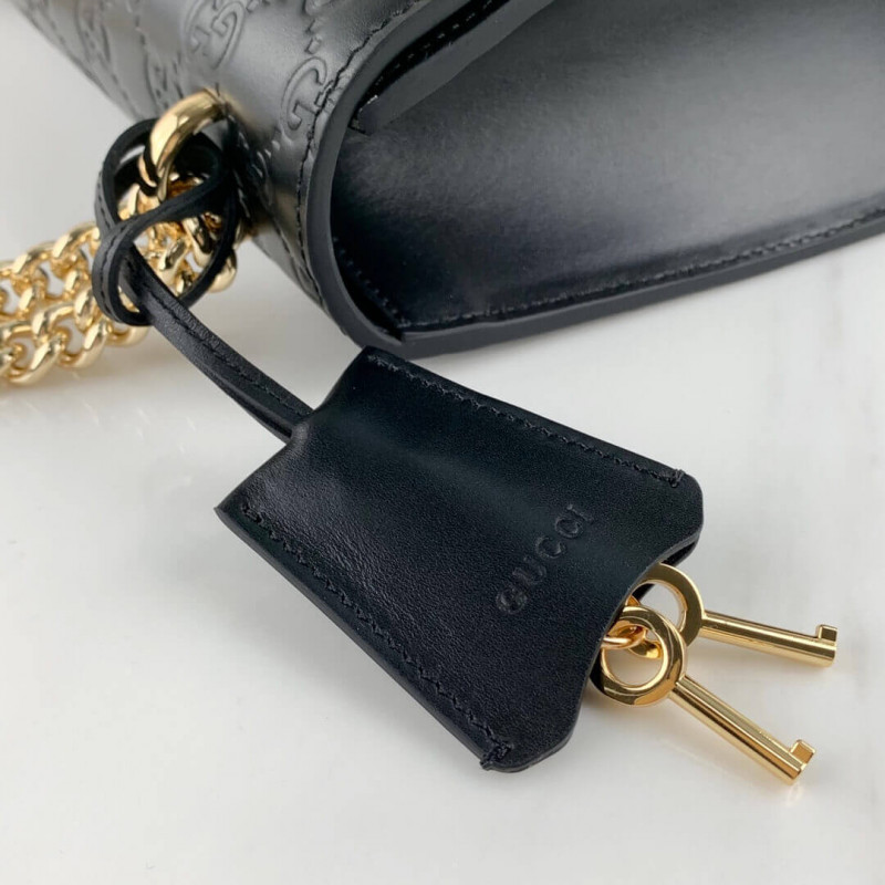 Wholesale Luxury Gucci Padlock Medium Signature Gg Shoulder Bag 409486 - Image 9