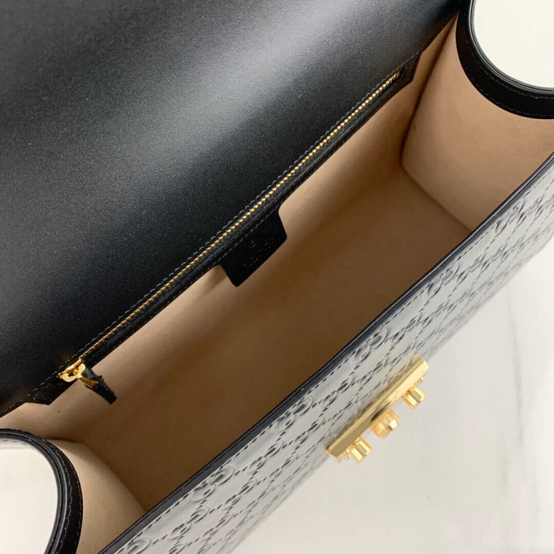 Wholesale Luxury Gucci Padlock Medium Signature Gg Shoulder Bag 409486 - Image 10