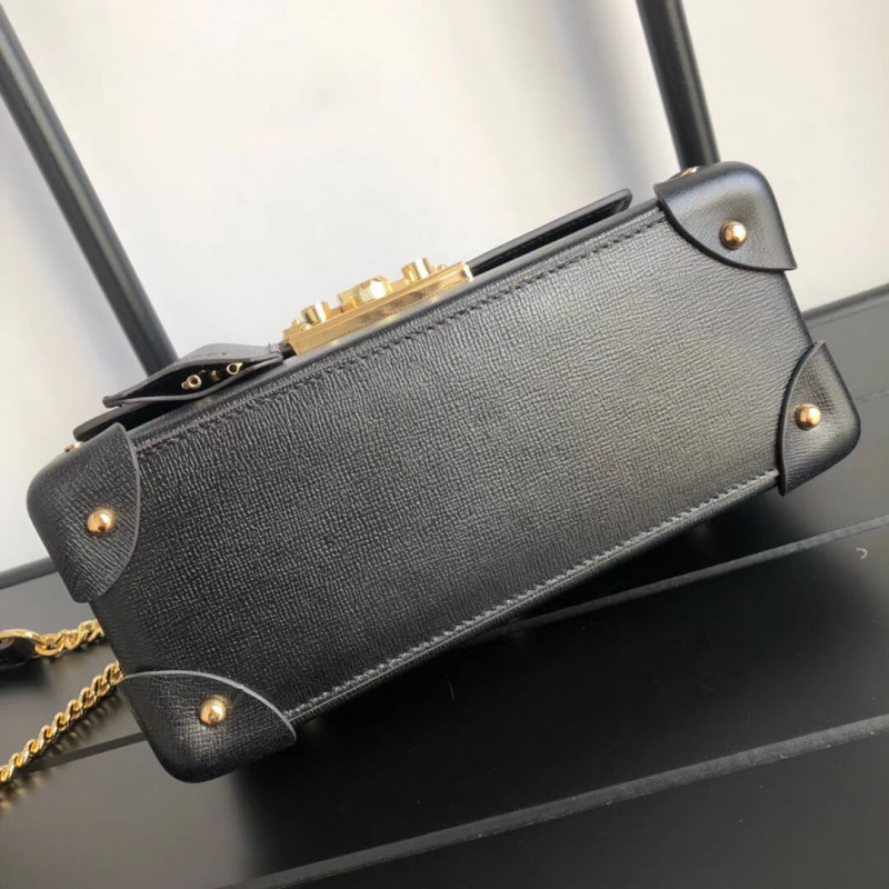 Wholesale Luxury Gucci Padlock Small Bamboo Shoulder Bag 603221 - Image 4