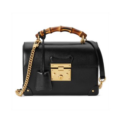 Wholesale Luxury Gucci Padlock Small Bamboo Shoulder Bag 603221
