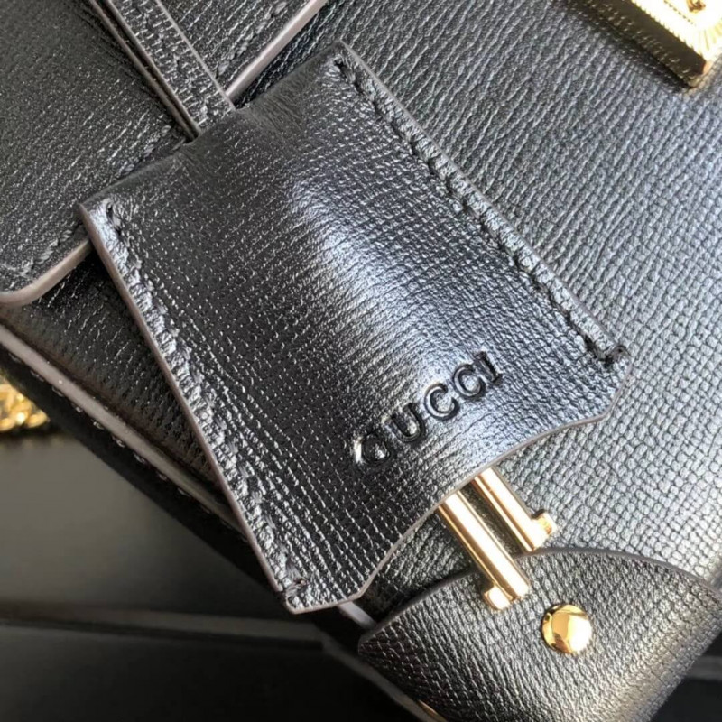 Wholesale Luxury Gucci Padlock Small Bamboo Shoulder Bag 603221 - Image 8
