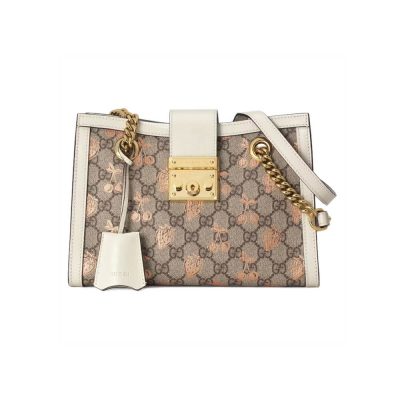 Wholesale Luxury Gucci Padlock Small Berry Tote Bag 498156