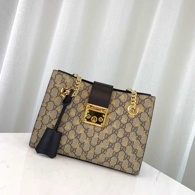 Wholesale Luxury Gucci Padlock Small Gg Bees Shoulder Bag 498156 - Image 2
