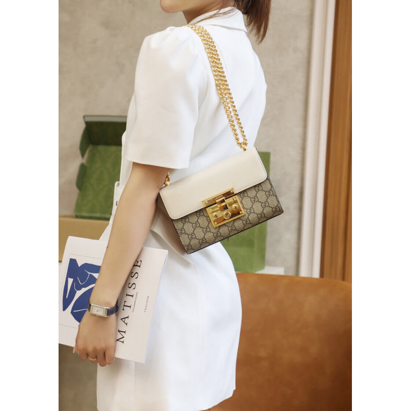 Wholesale Luxury Gucci Padlock Small Gg Shoulder Bag 409487 - Image 3