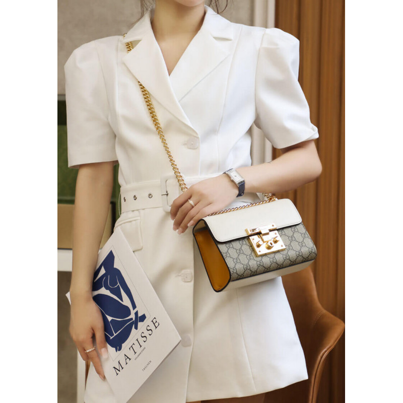 Wholesale Luxury Gucci Padlock Small Gg Shoulder Bag 409487 - Image 6