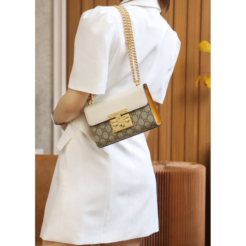 Wholesale Luxury Gucci Padlock Small Gg Shoulder Bag 409487 - Image 8