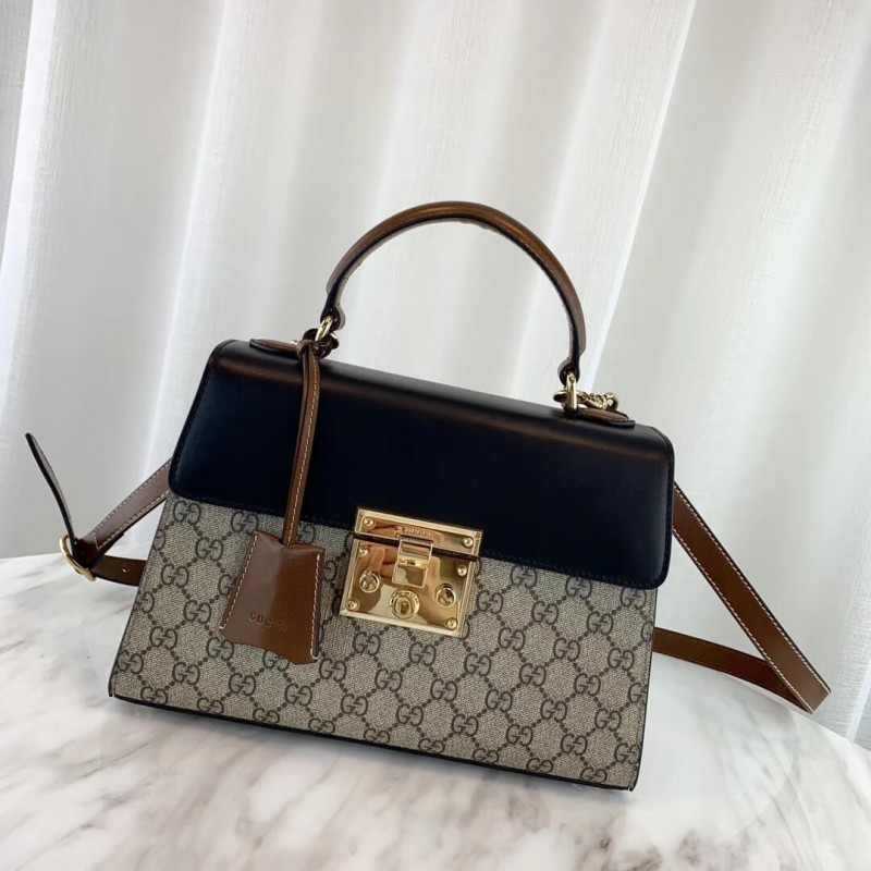Wholesale Luxury Gucci Padlock Small Gg Top Handle Bag 453188 - Image 2