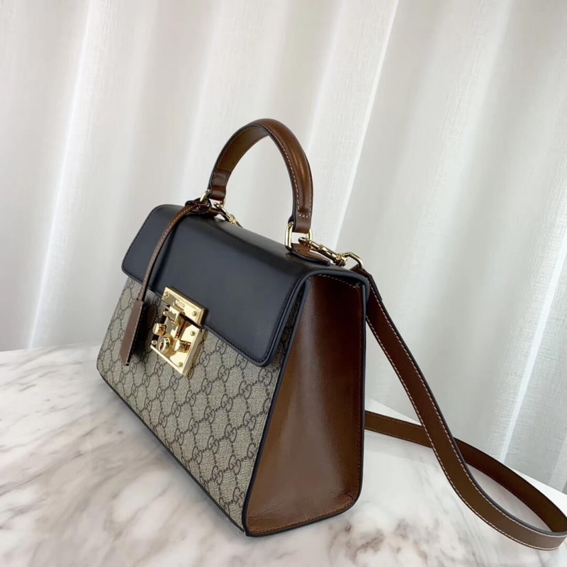 Wholesale Luxury Gucci Padlock Small Gg Top Handle Bag 453188 - Image 3